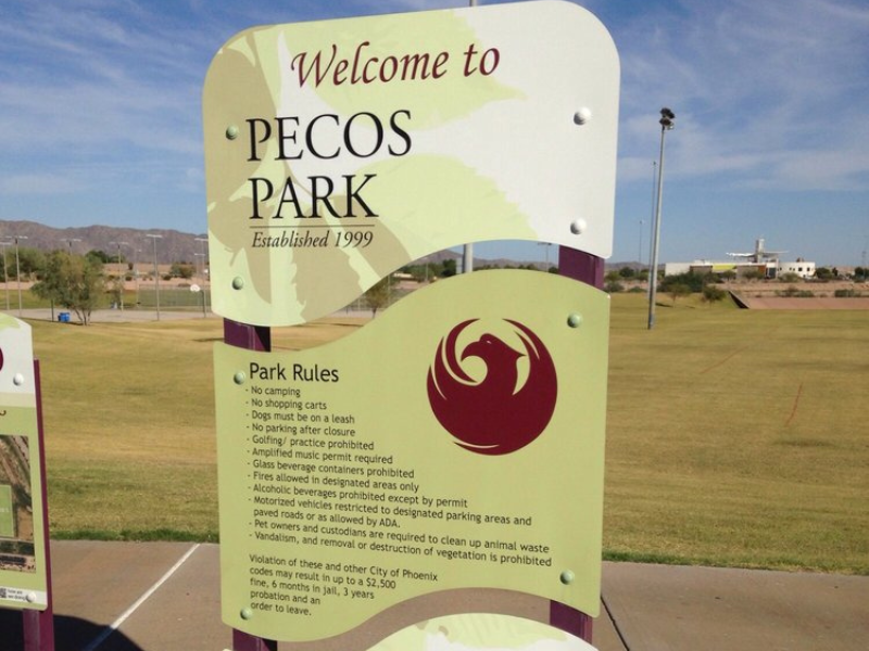 RJ Dog Park at Pecos Park, Phoenix Arizona